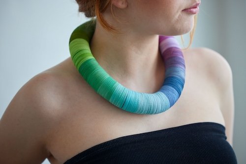 DIY Paper Necklace