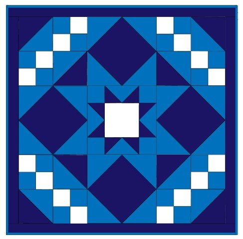 Nine-Patch Star: A Beginner’s Guide to Quilting with the Quilt Module